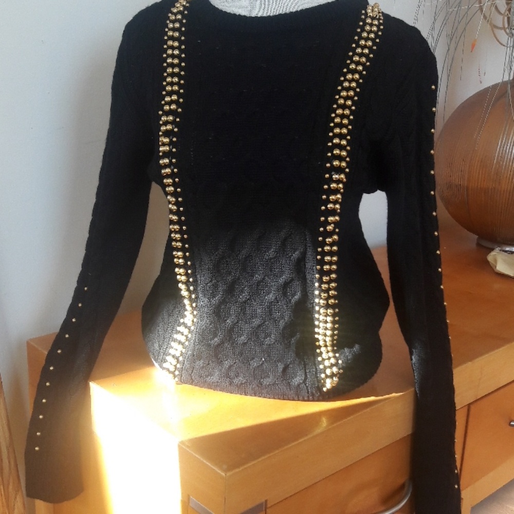 Black sweater